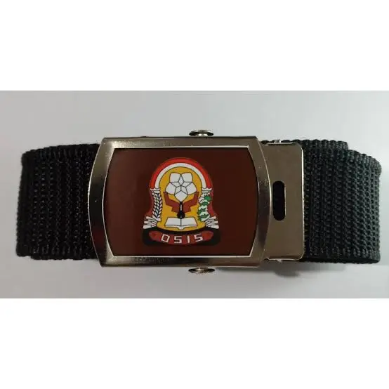 IKAT PINGGANG SEKOLAH GESPER SEKOLAH CEWE/COWO SD/PRAMUKA/SMP/SMA Sabuk Gesper Otomatis Perempuan Laki-laki Elegan Cewek  Cowok 4