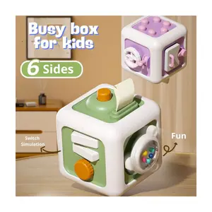 WNDR Busy Box montessori play Mainan edukasi busy cube Mainan bayi 0-1 tahun