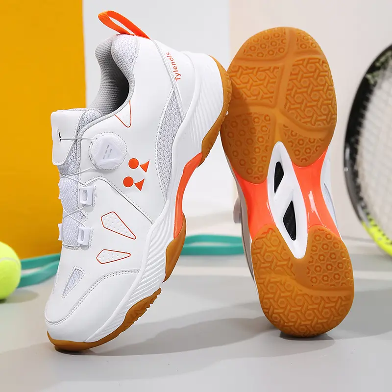 New badminton shoes for men women couple style sneakers non-slip breathable table tennis shoes men training shoe outdoor men's shoes big size 35-46