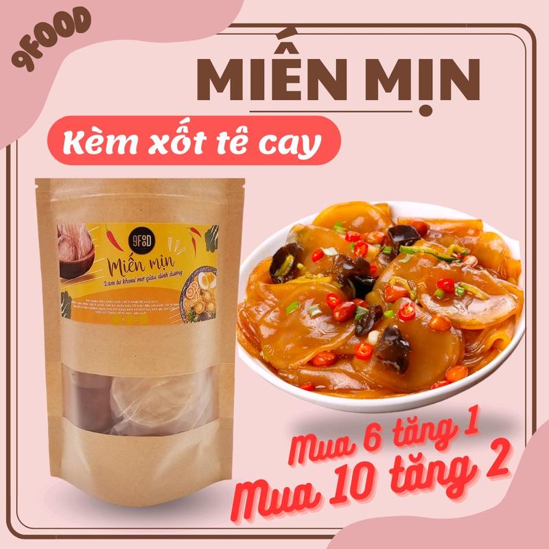 Combo 3-6-10-15 Bịch Miến Mịn Xốt Tê Cay - 9Food - Miến Ăn Liền