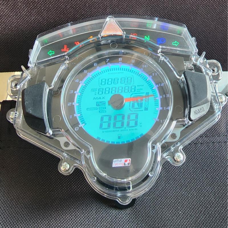 Đồng Hồ Uma Exciter135 5 số lắp như zin đầy đủ chức năng báo xăng báo số km