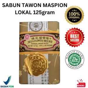 [nava]  Sabun Mandi Batang Bee & Flower Brand Soap / Sabun Tawon Maspion 125 gram Halal BPOM