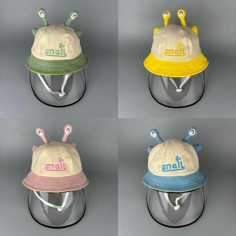 [ 1-3 tuổi ] Mũ tai bèo cản bụi, chắn gió cho bé, Nón chống dịch cho trẻ em