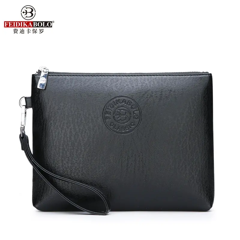 Túi Cầm Tay Nam Cao Cấp Mẫu Mới 2025 Thiết Kế Clutch Cải Tiến Chất Liệu Da PU Mềm Mại Không Nhăn Sức Chứa Lớn Đa Năng Tích Hợp Ngăn Đựng Ví Chuyên Dụng 2 Ngăn Điện Thoại Di Động Phong Cách Thường Ngày Sang Trọng Phù Hợp Sự Kiện Du Lịch Công Sở Đa HoànCảnh 3