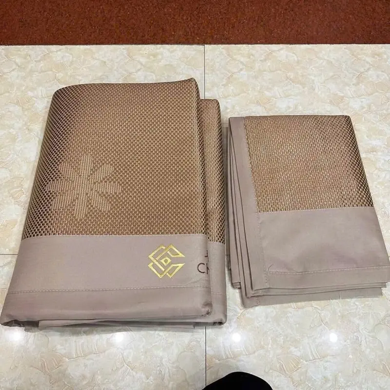 Chiếu mây điều hòa tơ tằm Hoa Long hàng cao cấp giá rẻ siêu thoáng mát