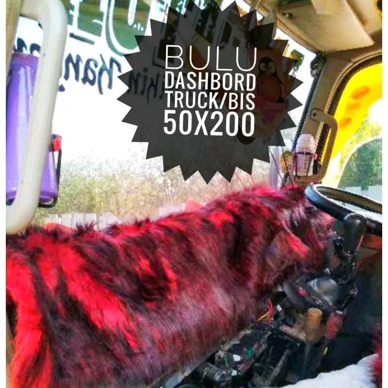 ALAS BULU DASHBORD BUAT TRUK BULU PANJANG UKURAN 50X200 0