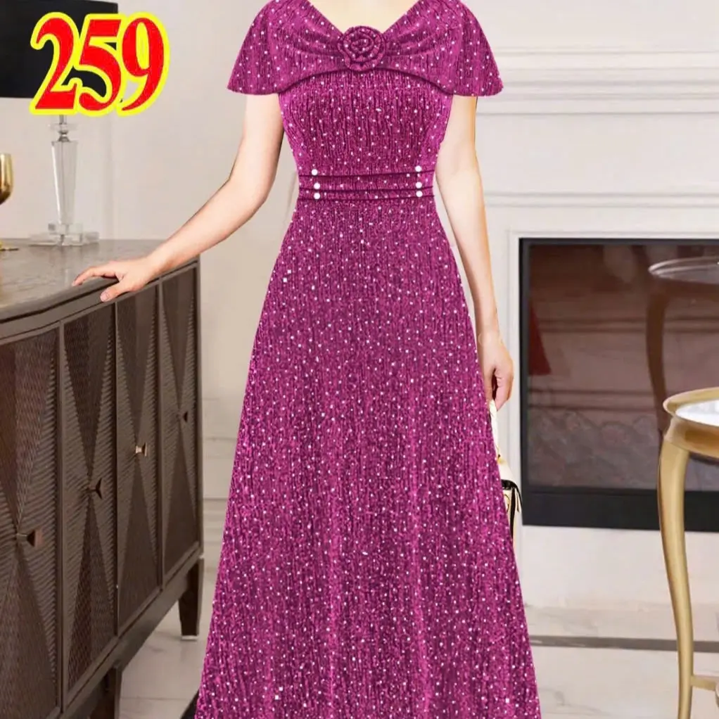 Đầm Nữ Trung Niên Cao Cấp Giá Rẻ-Chất Đẹp Mã 259.