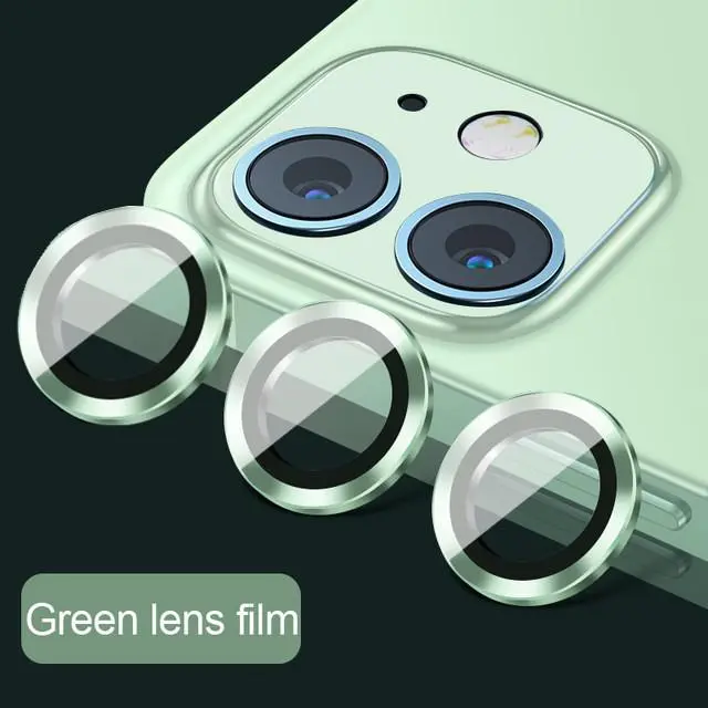 Kính Bảo Vệ, Chất Liệu Kim Loại, Dành Cho iPhone 15, 14, 13, 12, 11, Pro Max Và 12, 13 Mini, 14Plus Và 14Pro Max, Kính Bảo Vệ Ống Kính Máy Ảnh, Bao Gồm Phim 8
