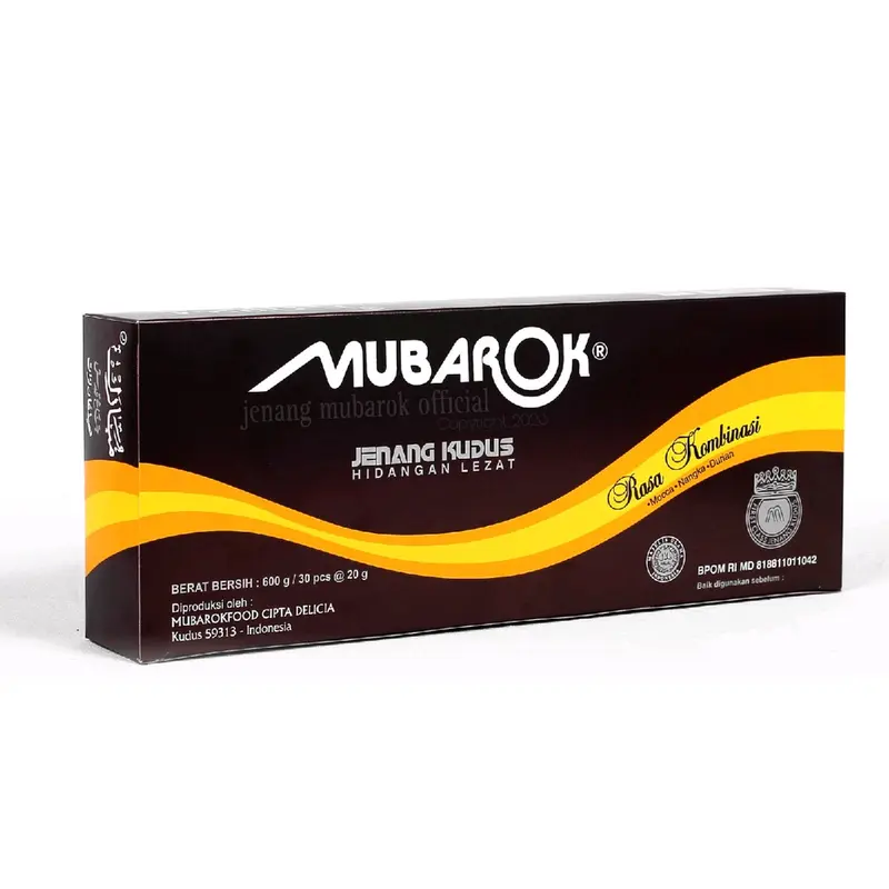 Jenang Kudus Mubarok Kombinasi,  Dos 10x3 pcs 1
