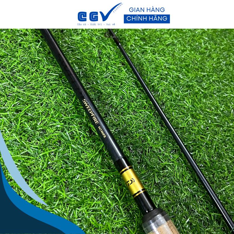 Cần câu lure đứng và ngang Daiwa Sweepfire 2 khúc Câu Cá Bắt Cá Đi Câu Fishing Đi Câu Fish Nam