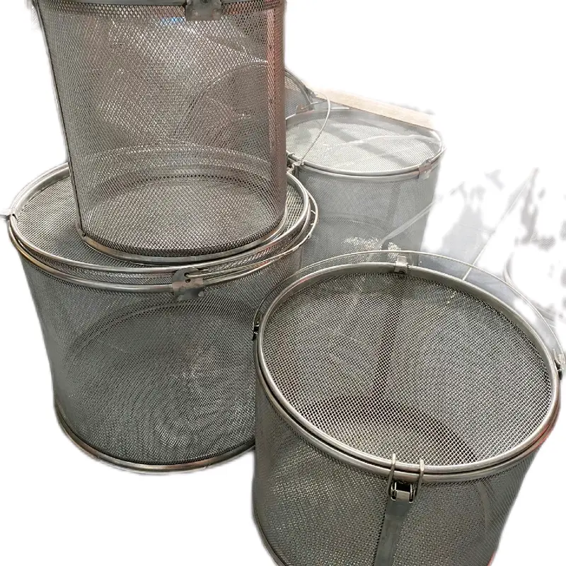 Rổ có Nắp ngâm lúa ngũ cốc cho gà 0