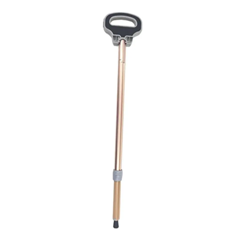 Multifunctional Trekking Poles Aluminum Outdoor Foldable Crutch Chair Elderly Folding Cane Stool for Mountaineering