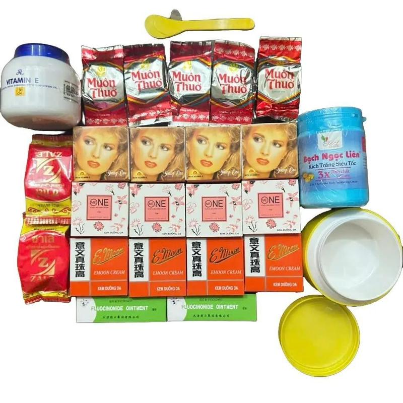 ( tặng hủ đựng kem ) Combo kem dưỡng trắng và dưỡng ẩm dành cho body sử dụng cho da khô kem dưỡng body nữ skincare