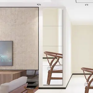 [FREE PACKING KARDUS & BUBBLE] 30 x 30 cm Sticker Dinding Kaca Cermin/Hiasan dindin/cermin dinding/STIKER KACA MIRROR WALL STICKER Acrylic Cermin Kaca Kaca Kaca