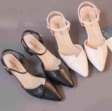 Giày cao gót  5cm chất da cực mềm lên chân cực sang Nữ DéP