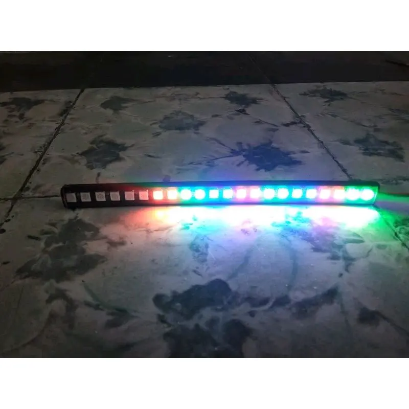 Lampu Strobo RGB Rainbow Miniatur Bus/Truk/Motor/Mobil  DC 9V-12V ±14mode 3
