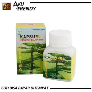 kapsuma gingseng pil 60 kapsul penambah berat badan dan nafsu makan