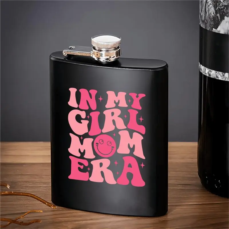 Stainless Steel Hip Flask, 8oz Portable Drinking Flask with Lid, Drinkware for Home Office Outdoor Camping Hiking 8