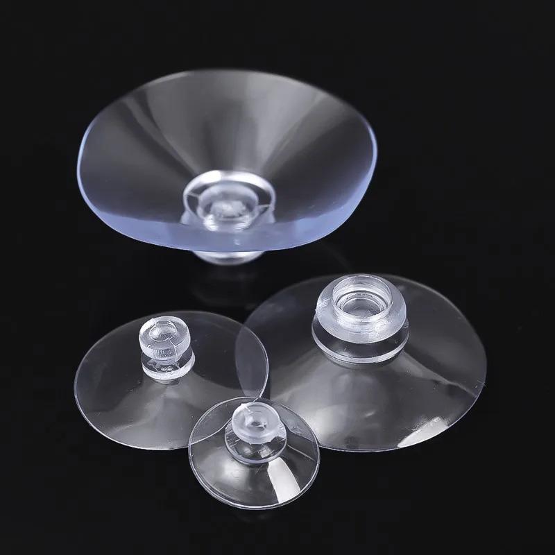 Ống Hút Đầu Nấm Cốc Hút PVC Trong Suốt, Bộ 10 Cái, Thích Hợp Cho Kính Và Cửa Sổ, Ống Hút Chân Không Mạnh, Móc Treo Khăn, Để Trang Trí Nội Thất 5