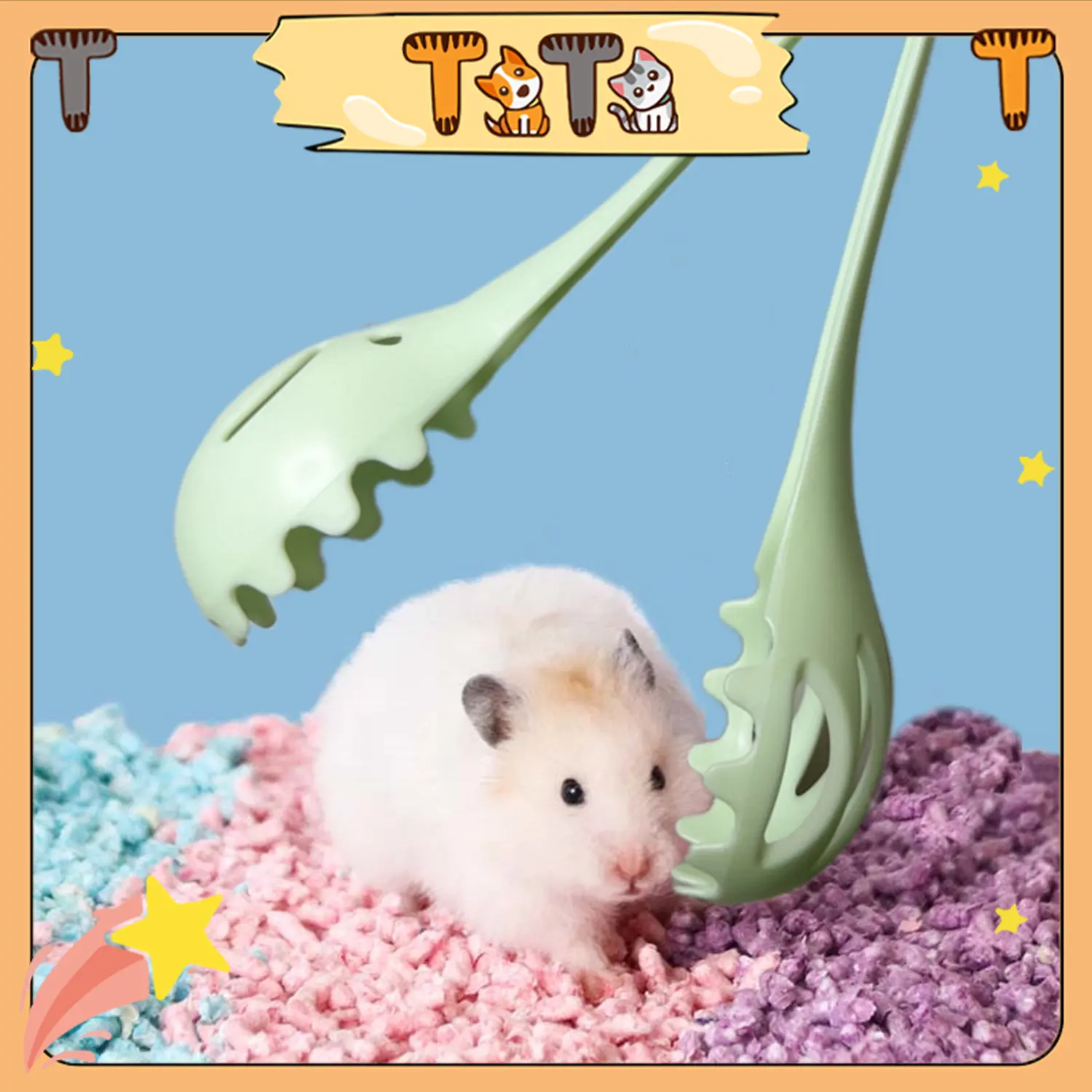 Ti Ti Hamster Holder Hamster Toys For Hamster Cage For Hamster Accessories Hamster Wheel For Pet