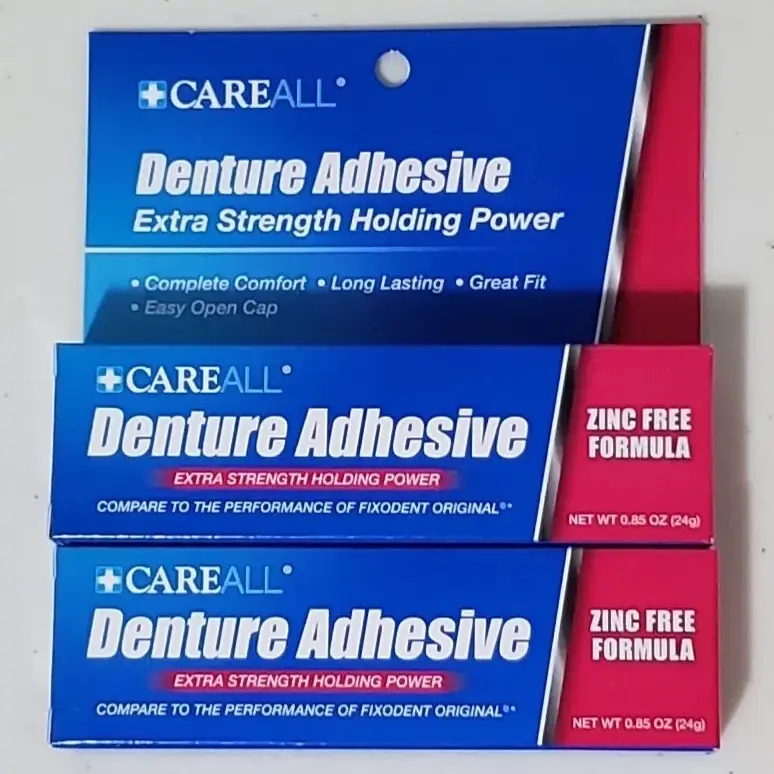 Keo dán hàm răng giả- Denture Adhesive Care All 24gr