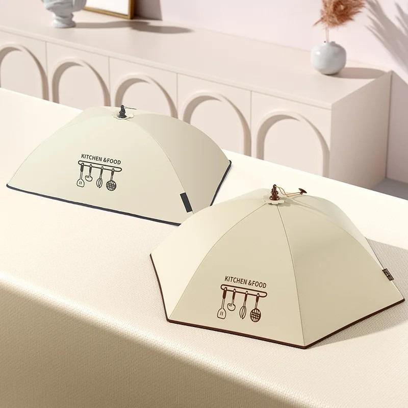 Tudung Saji Lipat Isolasi / Penutup Katering Yang Dapat Dilipat / 70cm Tahan Panas Aluminium Foil Dapur Model Lipat / Enutup Makanan / Penutup Makanan Aesthetic Anti Debu Dan Serangga