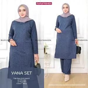 TKG - YANA SETSetelan Celana Knite Jumbo Bisa Cod by Mumu Fashion Solo