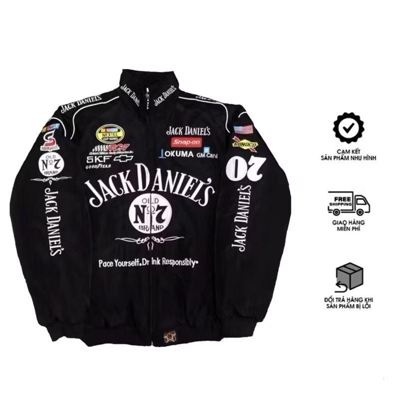 Áo KhoácNam Nữ  JackDaniel's Racing Jacket 0