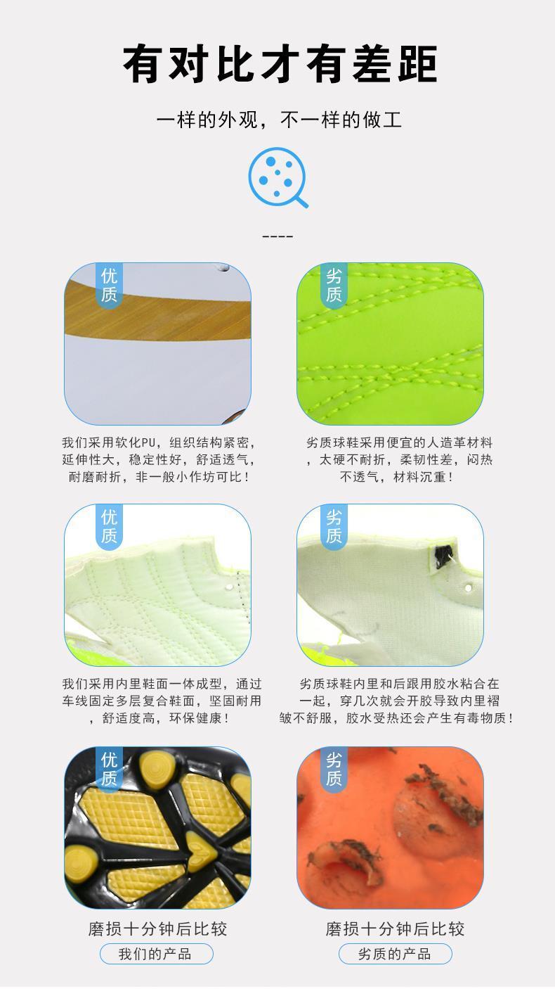 Product Introduction of Giày Đá Bóng, C Luo, Hàng Mới Về, Với Móng Ngắn AG Mề Đay, Thích Hợp Cho Nam Và Nữ, Học Sinh Trưởng Thành Và Thanh Thiếu Niên, Giày Tập Luyện Chống Trượt, Thích Hợp Cho Cỏ Nhân Tạo 11