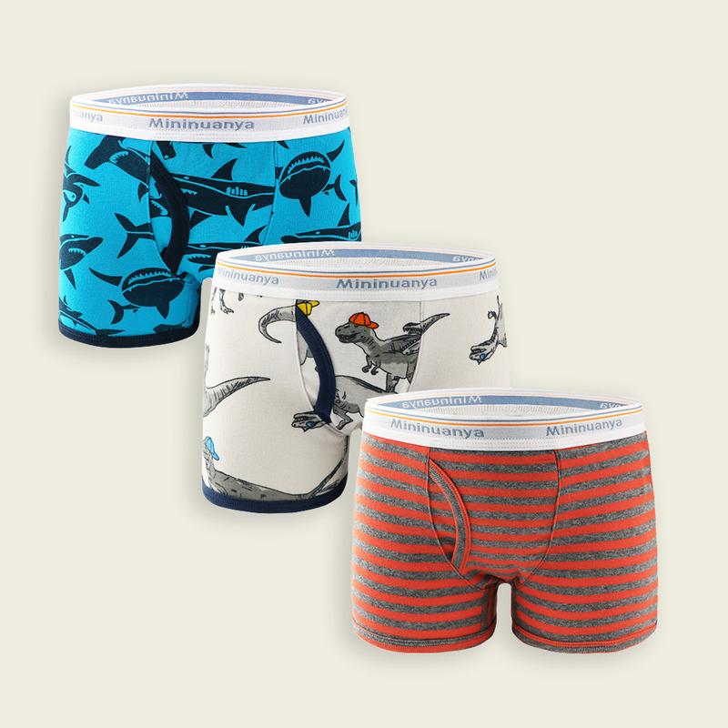 Product Introduction of Boys' Underwear Children's Boxer Shorts Cartoon Baby 7