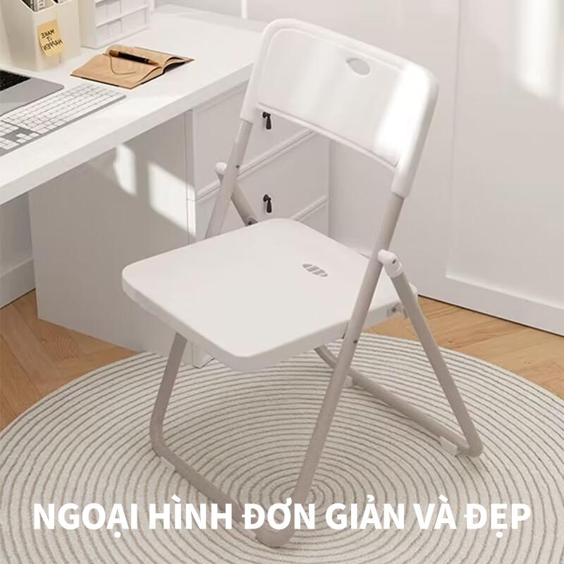 Ghế nhựa gấp VOVOVA, dùng trong gia đình ghế ngồi máy tính đơn giản thanh lịch , ghế họp, ghế tựa lưng thoải mái cho việc ngồi lâu, ghế cho sinh viên, dễ dàng cất giữ.