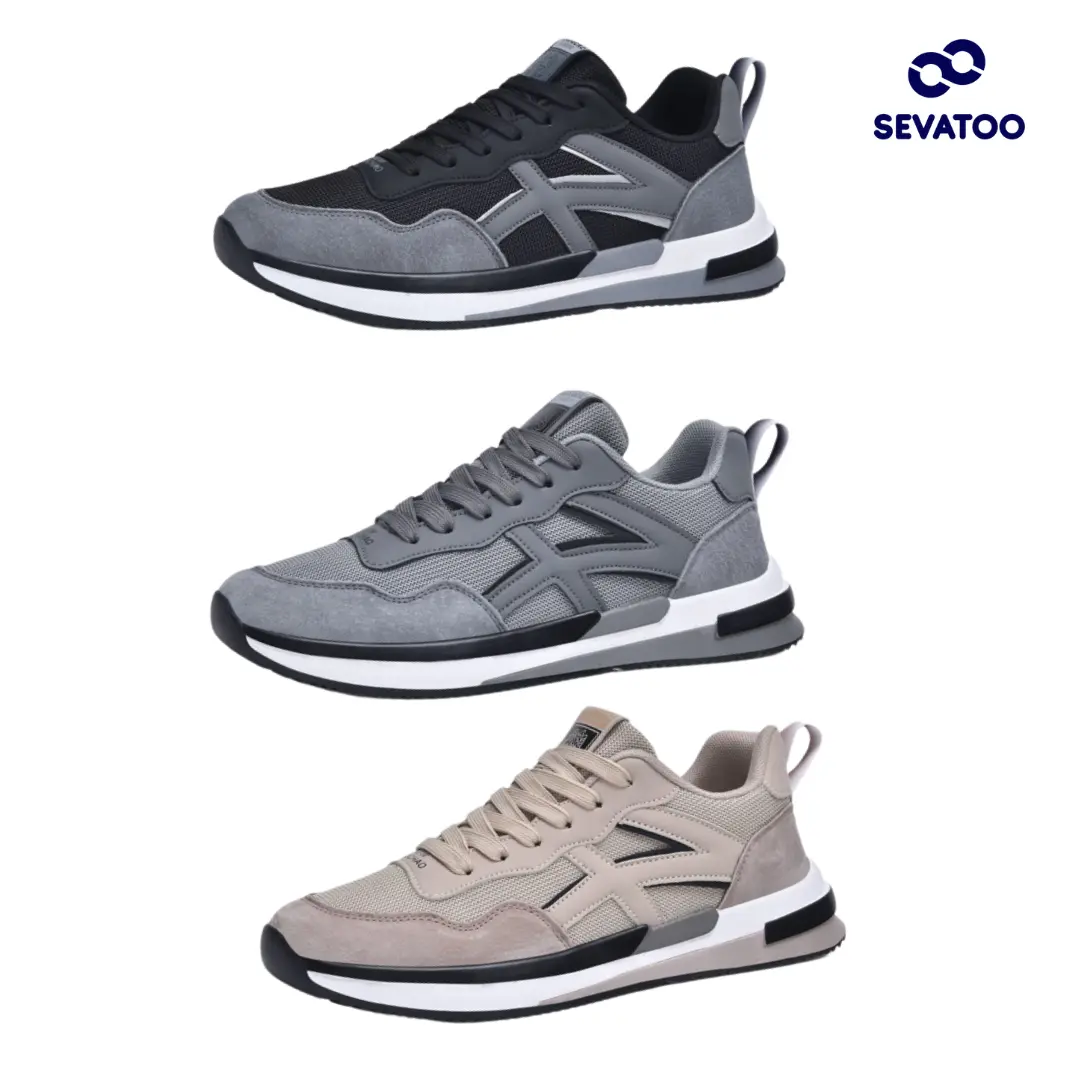 SVT RIKI Sport Shoes Sneaker   Running Pria Sepatu Gym Casual