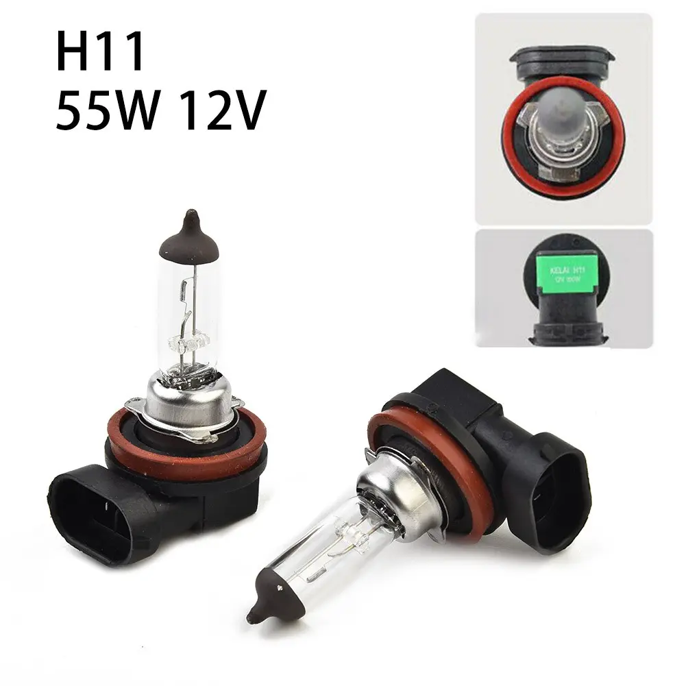 Đèn pha ô tô Halogen, 2x H11, Đèn lái xe chùm thấp tự động, Đèn sương mù, 55W, 12V