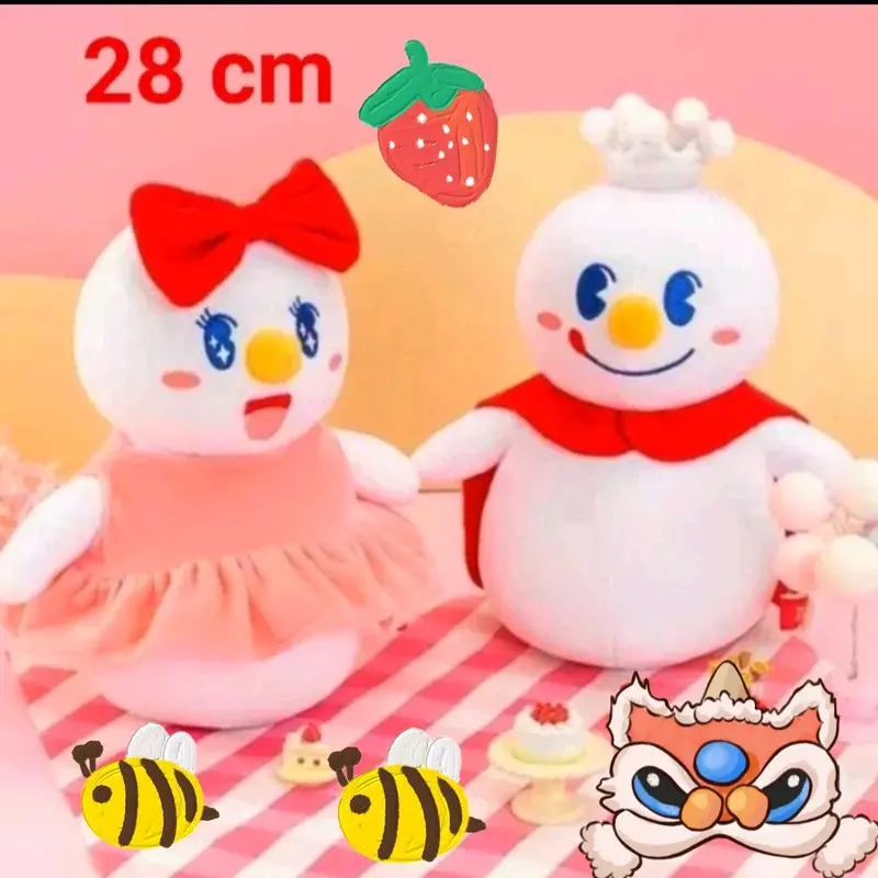Boneka mixue lucu dan imut harga termurah size medium bahan yelvo halus Dolls ,berlabel SNI Toys 0