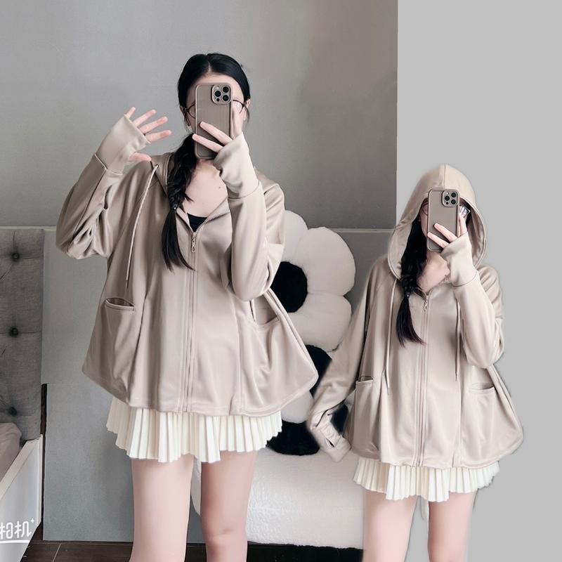 Áo Khoác Chống Nắng Umi Su Cao Cấp, Áo Nữ Dày Dặn , Form Dài Xoè Trẻ Trung Chống UV Vải Đanh Mát , Vải Đẹp May Kĩ _SHIERSHOP Top Women Jacket | BigBuy360 - bigbuy360.vn