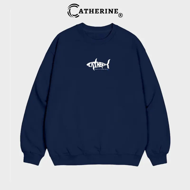 [SALE CUỐI ĐÔNG] Áo Sweater Nỉ Lót Lông Local Brand Catherine / Shark Menswear 0