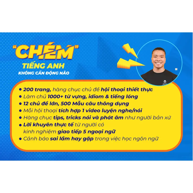 Sách - Chém Tiếng Anh Không Cần Động Não - Bino ( Zenbooks) 3