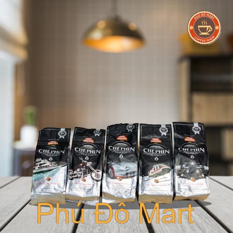 Cà Phê Pha Phin Rang Xay Trung Nguyên Chế Phin 1 - 2 - 3 - 4 - 5 Loại Gói 500g Coffee Cafe
