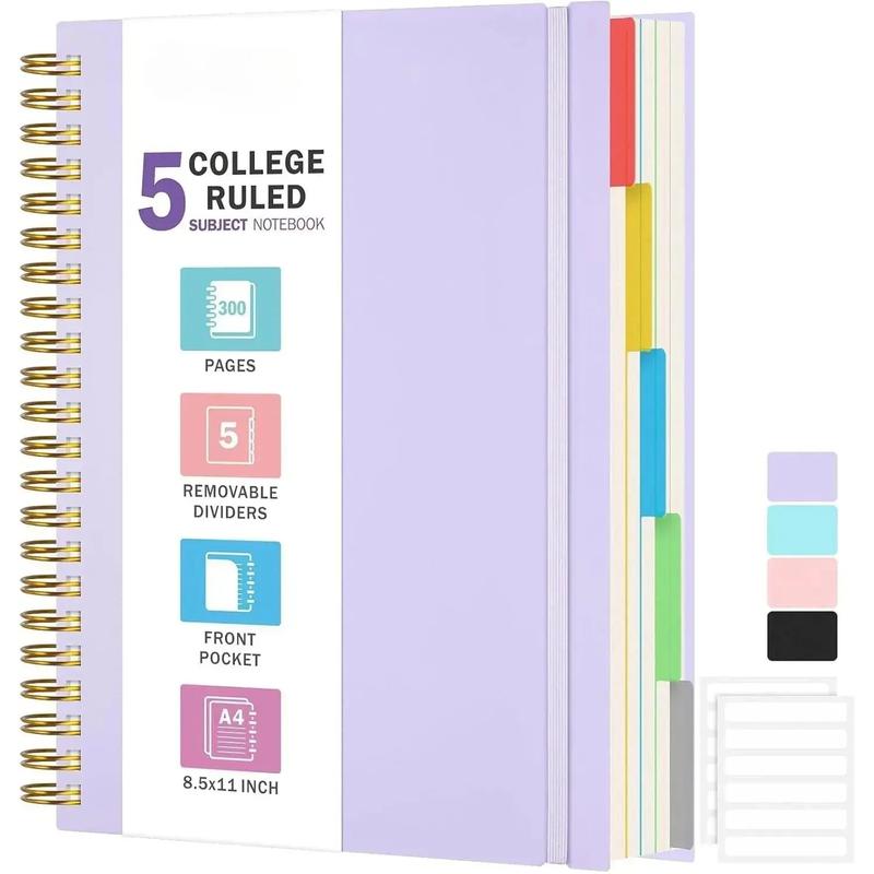 Spiral Notebook 8.5