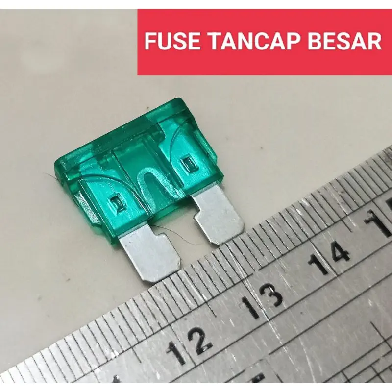 7 Pcs Sekring sikring tancab Besar Fuse Blade Besar 5A,7.5A,10A,15A,20A,25A,30A