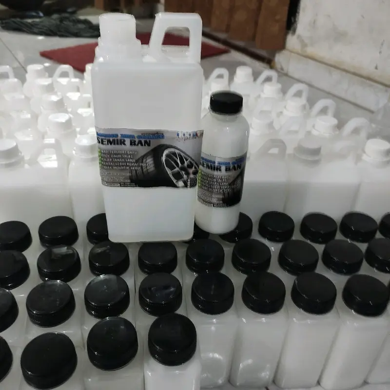 Silikon pengkilap body motor dan mobil, penghitam ban free spons Car 6