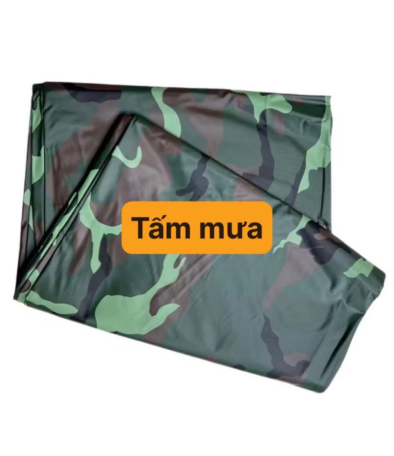 Product Introduction of Tấm mưa in loang, tấm choàng đi mưa QN màu sắc rằn ri 1