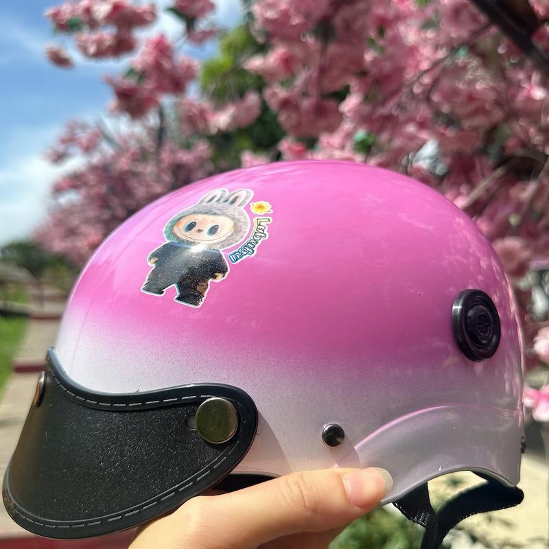  Nón mũ bảo hiểm 1 2 nữa đầu ,Nam & Nữ đều đội được ,đẹp ,bền ,khóa nón chắc chắn ,đội trẻ trung,năng động feersize   Nón Ngươii lớn  