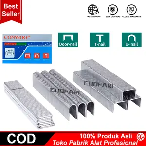 ISI REFILL STAPLES 3in1 3WAY 4-14mm Mix 600pcs - Paku Hekter Stapler Gun Tembak Tacker jok Motor