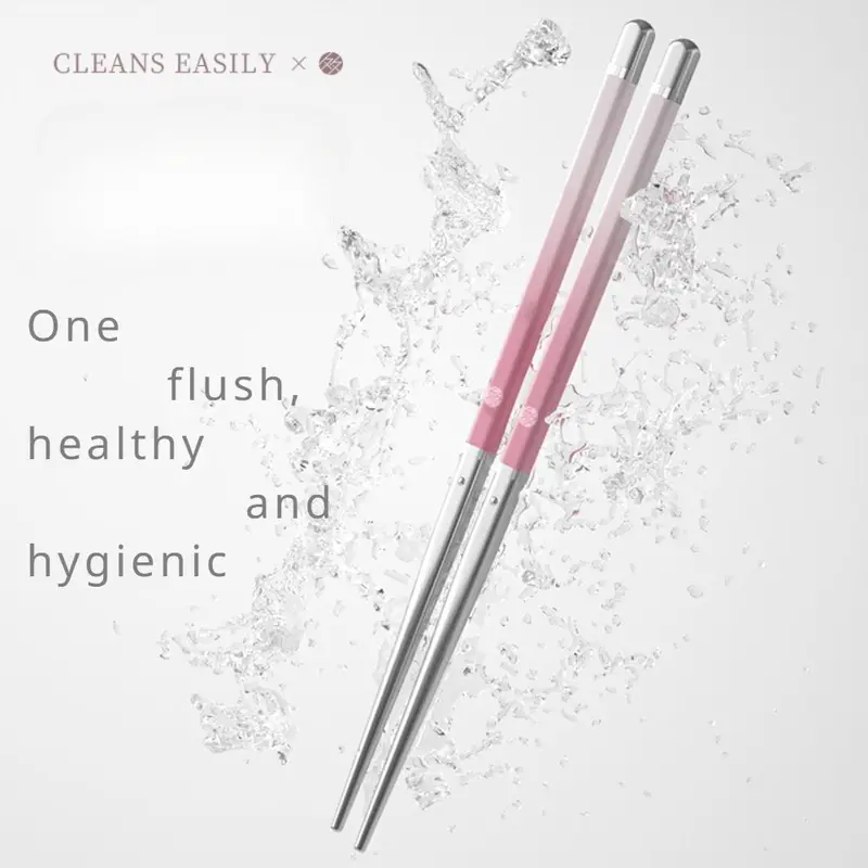 Portable Chopsticks, 1 Pair Removable Chopsticks, Telescopic Small Tube Chopsticks for Outdoor Camping Climbing Picnic 6