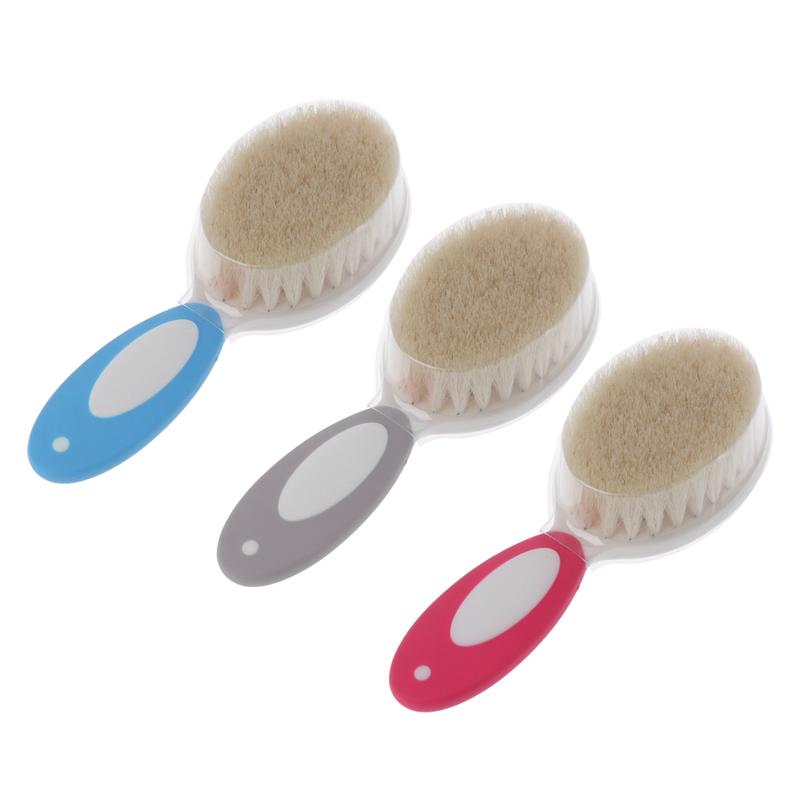 Product Introduction of Newborn Baby Natural Boys Girls Soft Wool Hair Brush for Head Comb Infant for Head Massager Portable Bath Brush Comb For 42