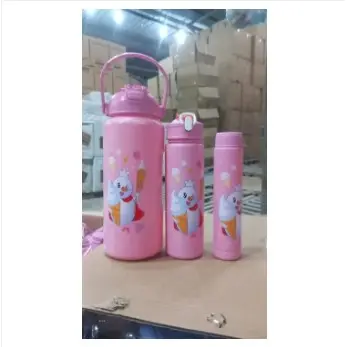 🎀 BIG PROMO - Botol Mixue 3 in 1 / Botol Beranak 3 Mixue/ Botol Minum 2000 ml/900ml/300ml 3