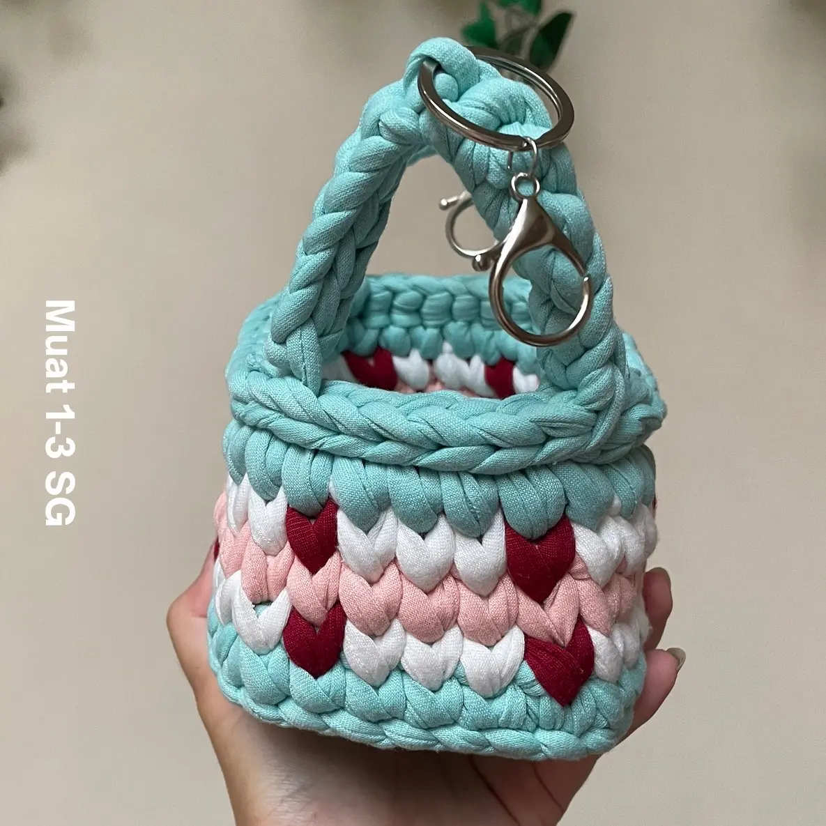 Rectangular Basket Pouch