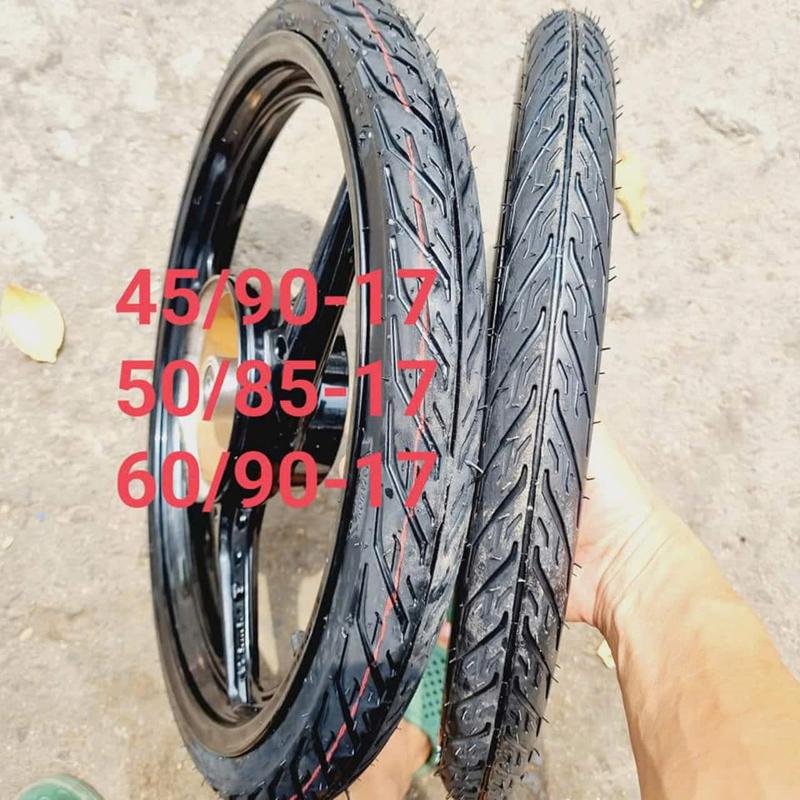Săm và Lốp 45 50 60 70 ERC .  lốp nhỏ cho xe sirius  wave dream raider satria sonic hiệu ERC phụ kiện lắp mâm zin và mâm đồ chơi bản nhỏ Phụ Tùng vỏ maxxis 50 60 cheetah 50 60 michelin gai michelin city pro cặp quick lốp  không