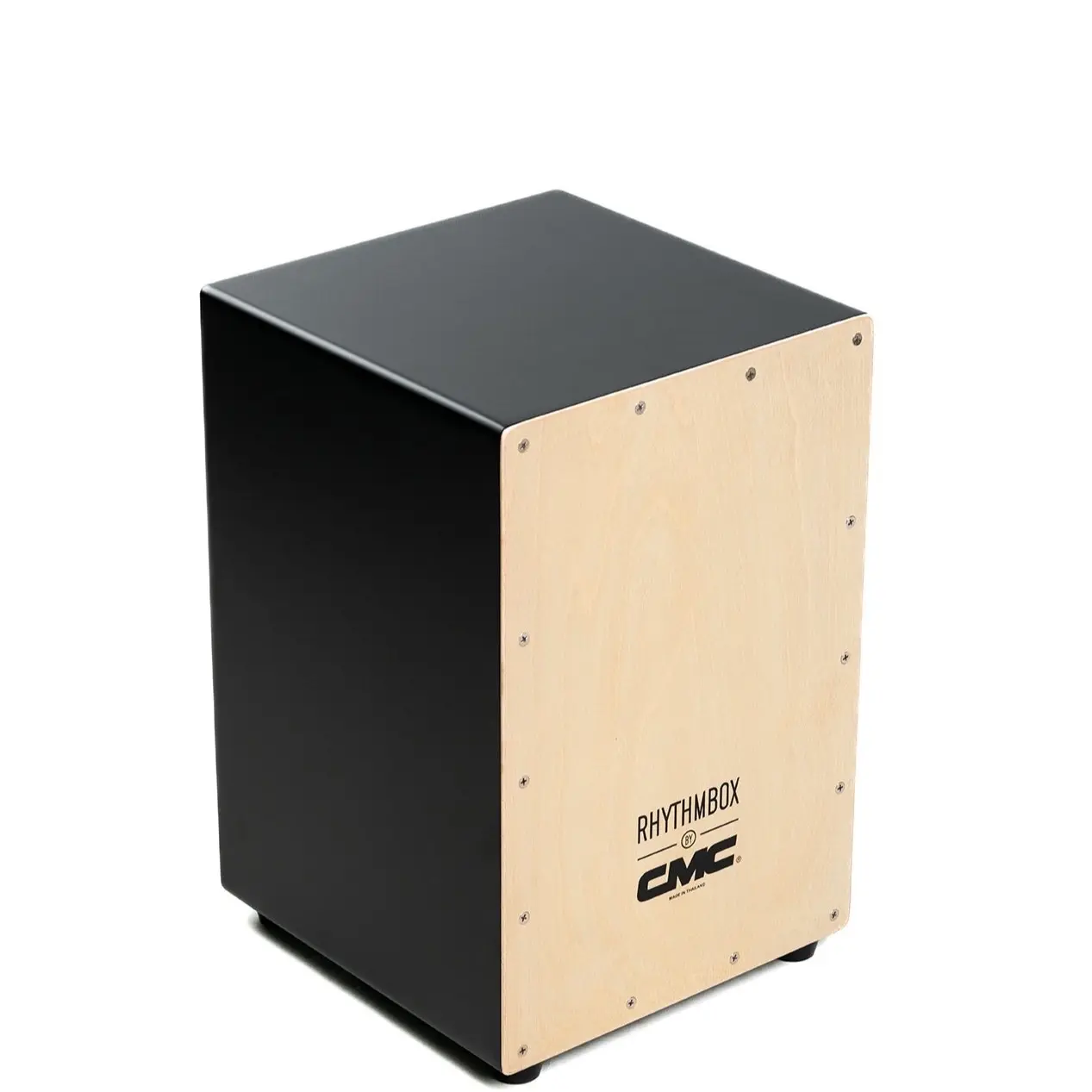 กลอง cajon ส่งฟรี มือ 1 ของใหม่ สีดำ รุ่นพิเศษ